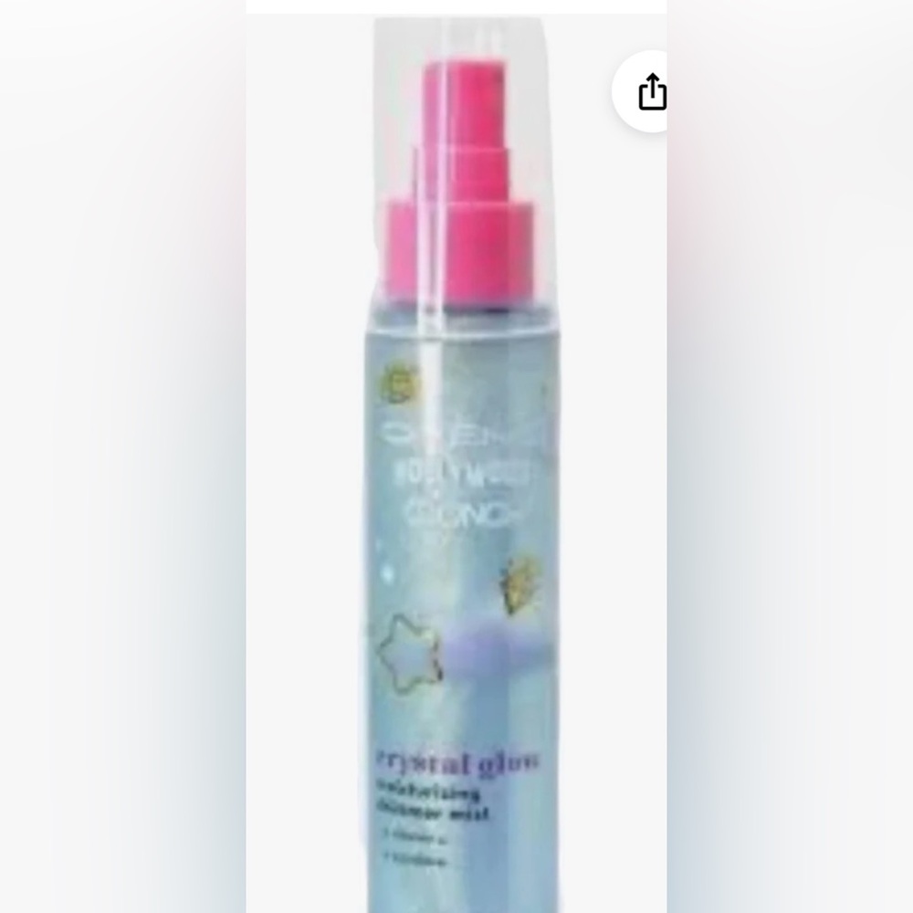 CRÈME Hollywood Moisturizing Shimmer Mist Crystal Glow